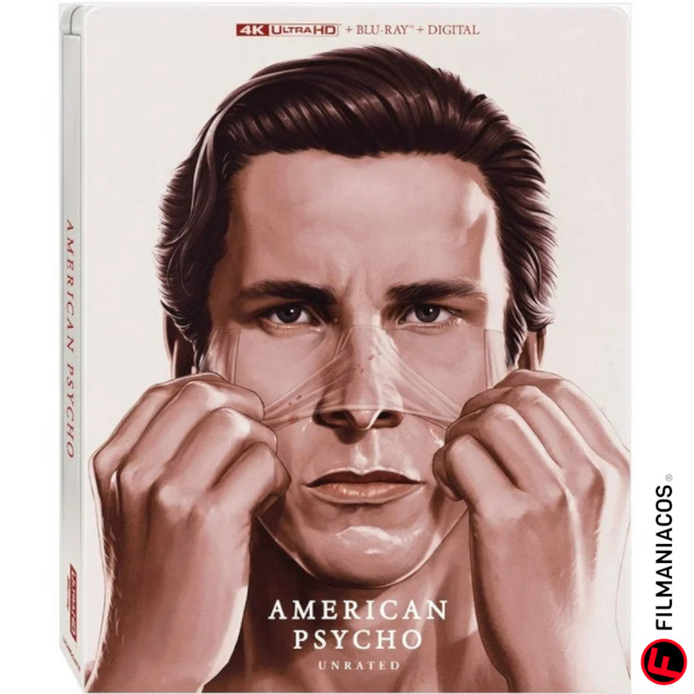 American Psycho: Unrated (2000) (Steelbook) [4K Ultra HD + Blu-ray] >>CAJA DAÑADA<<
