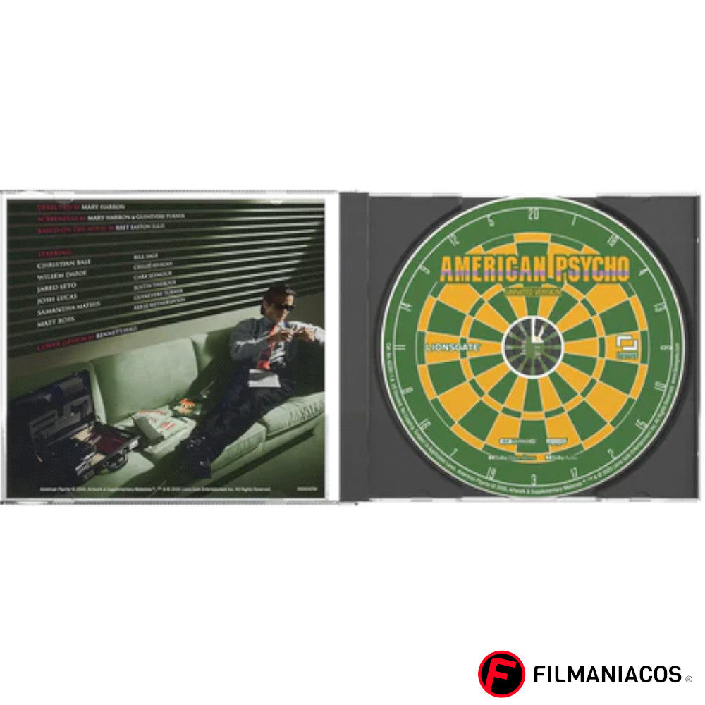 PRE-VENTA: American Psycho (2000) (25th Anniversary Gift-Set) [4K Ultra HD]