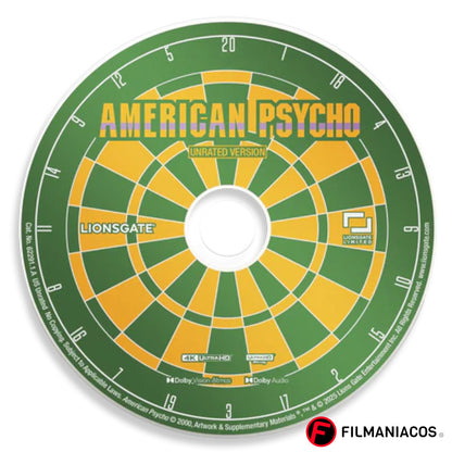 PRE-VENTA: American Psycho (2000) (25th Anniversary Gift-Set) [4K Ultra HD]
