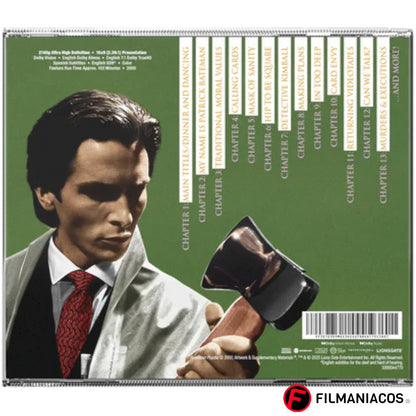 PRE-VENTA: American Psycho (2000) (25th Anniversary Gift-Set) [4K Ultra HD]