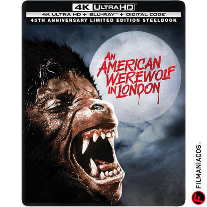 PRE-VENTA: An American Werewolf in London (1981) (Steelbook) [4K Ultra HD + Blu-ray]