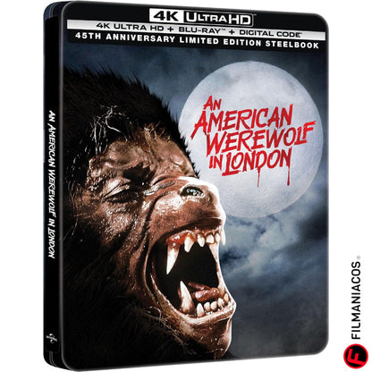 PRE-VENTA: An American Werewolf in London (1981) (Steelbook) [4K Ultra HD + Blu-ray]