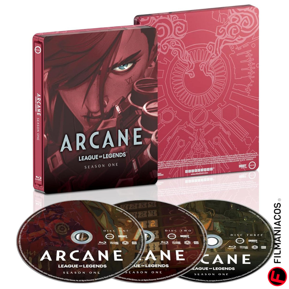 Arcane: League of Legends - Season One (2021) (Steelbook) [Blu-ray]