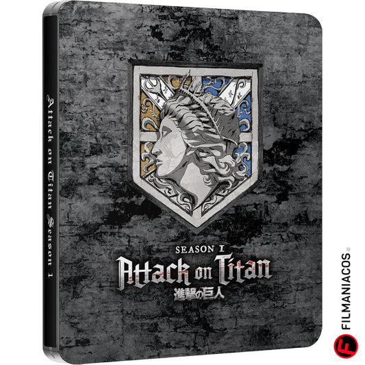 PRE-VENTA: Attack on Titan: Season 1 (2013) (Steelbook) [Blu-ray]