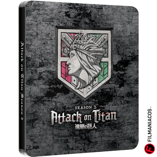 PRE-VENTA: Attack on Titan: Season 2 (2017) (Steelbook) [Blu-ray]