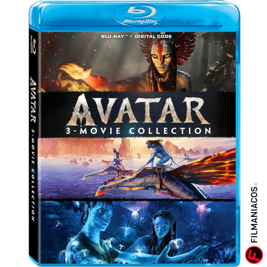 PRE-VENTA: Avatar: 3-Movie Collection (2009-2025) [Blu-ray]