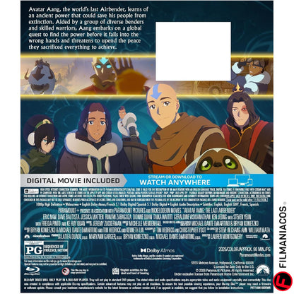 PRE-VENTA: Avatar Aang: The Last Airbender (2026) [Blu-ray]