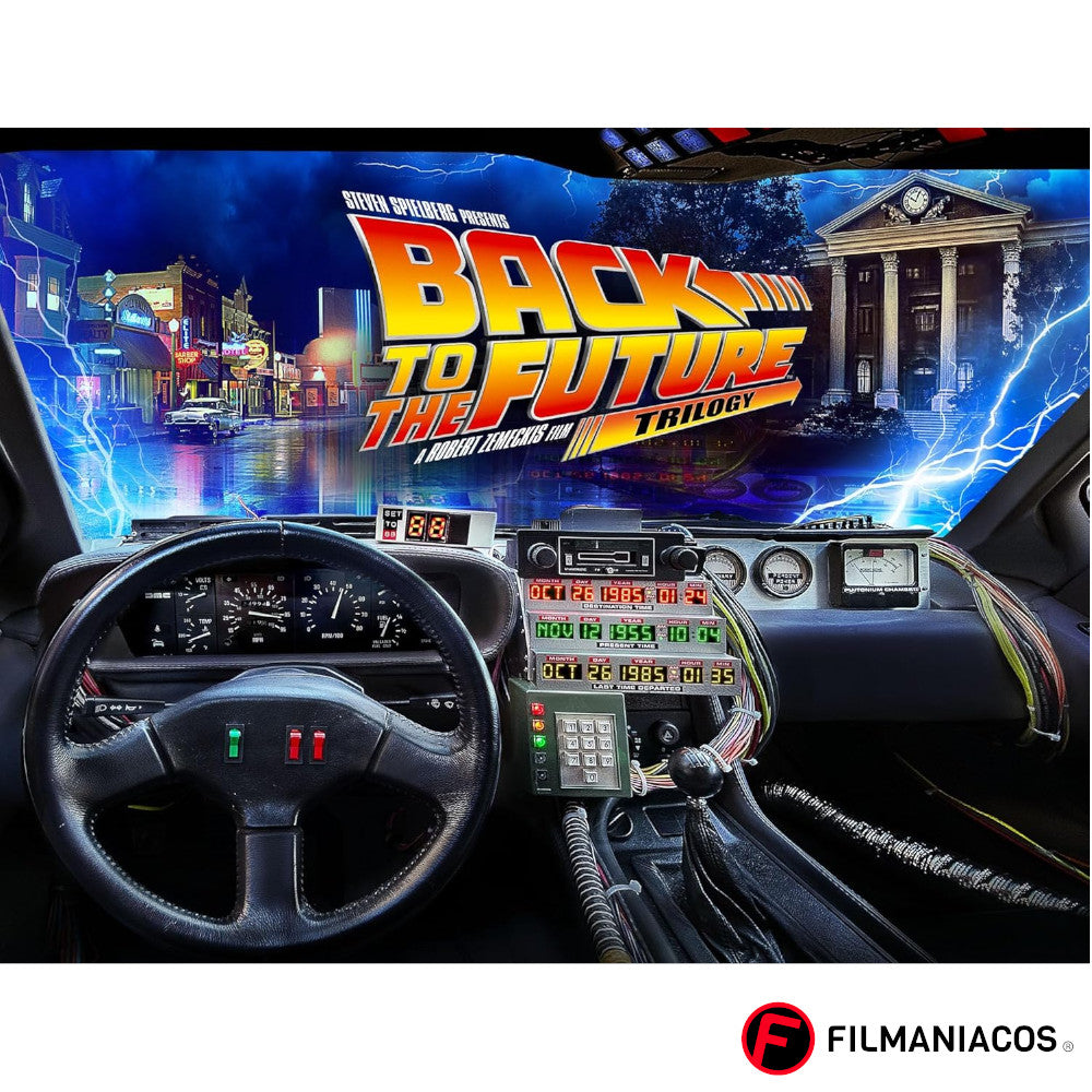 PRE-VENTA: Back to the Future: Trilogy (1985-1990) (40th Anniversary Steelbook Gift-Set) [4K Ultra HD + Blu-ray]