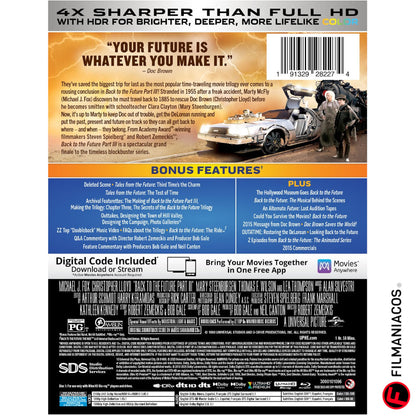 PRE-VENTA: Back to the Future - Part III (1990) (Steelbook) [4K Ultra HD + Blu-ray]