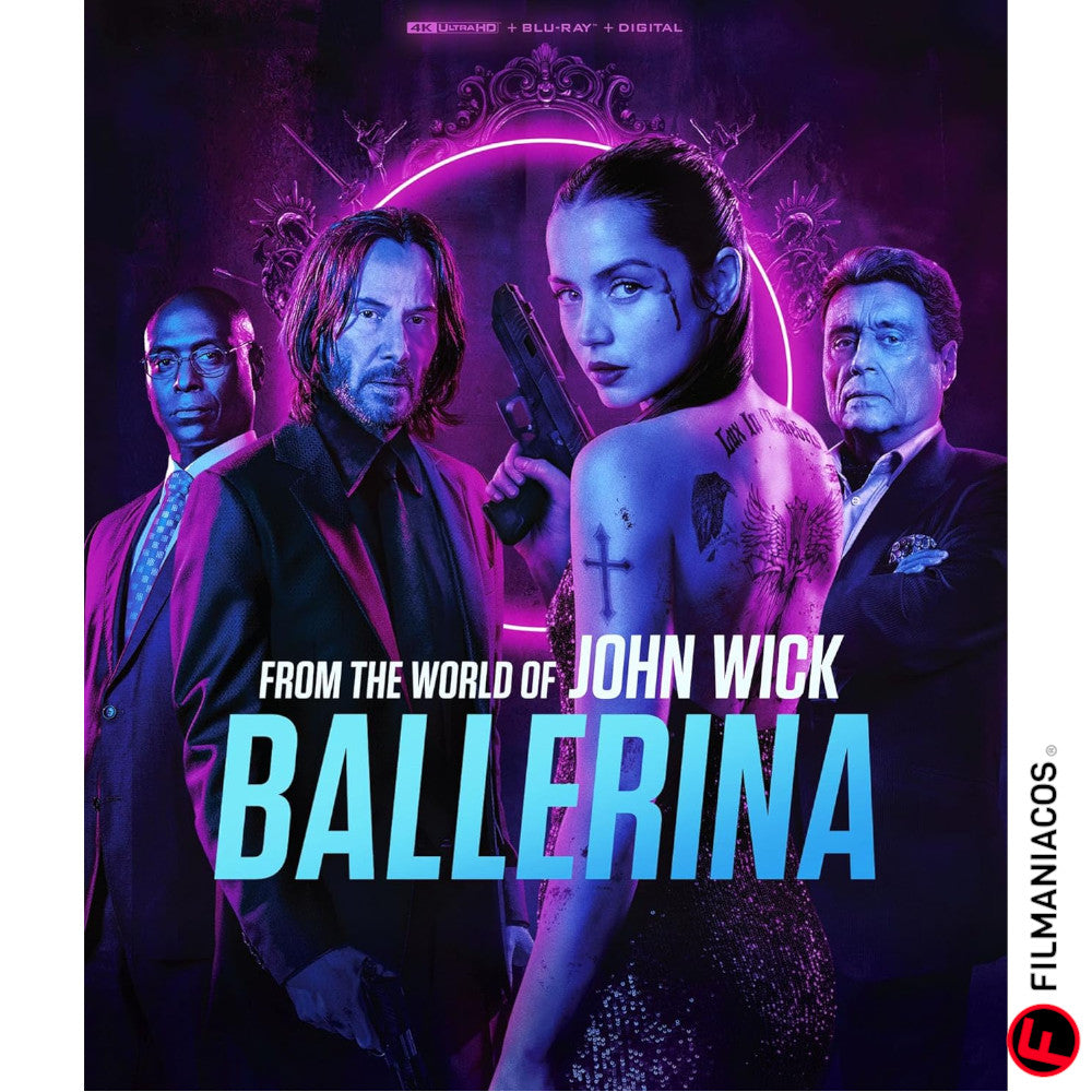 PRE-VENTA: Ballerina: From The World Of John Wick (2025) [4K Ultra HD + Blu-ray]