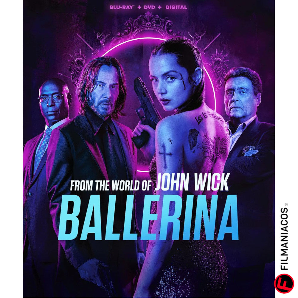 PRE-VENTA: Ballerina: From The World Of John Wick (2025) [Blu-ray + DVD]