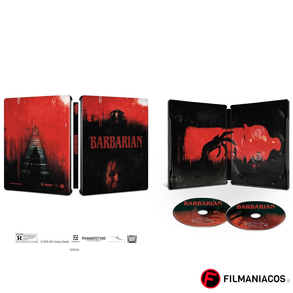 PRE-VENTA: Barbarian (2022) (Steelbook) [4K Ultra HD + Blu-ray]