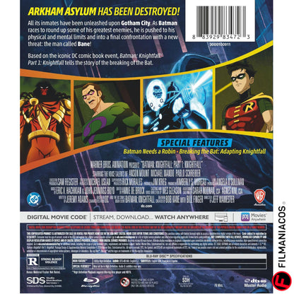 PRE-VENTA: Batman: Knightfall - Part 1 - Knightfall [Blu-ray]