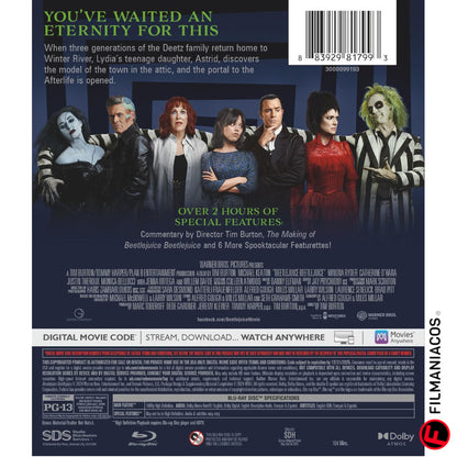 PEDIDO: Beetlejuice Beetlejuice (2024) [Blu-ray]