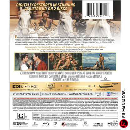 PRE-VENTA: Ben-Hur (1959) [4K Ultra HD]