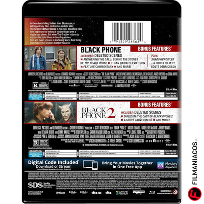 PRE-VENTA: Black Phone: 2-Movie Collection (2021-2025) [4K Ultra HD]