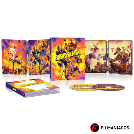 PRE-VENTA: Borderlands (2024) (Steelbook W) [4K Ultra HD + Blu-ray]