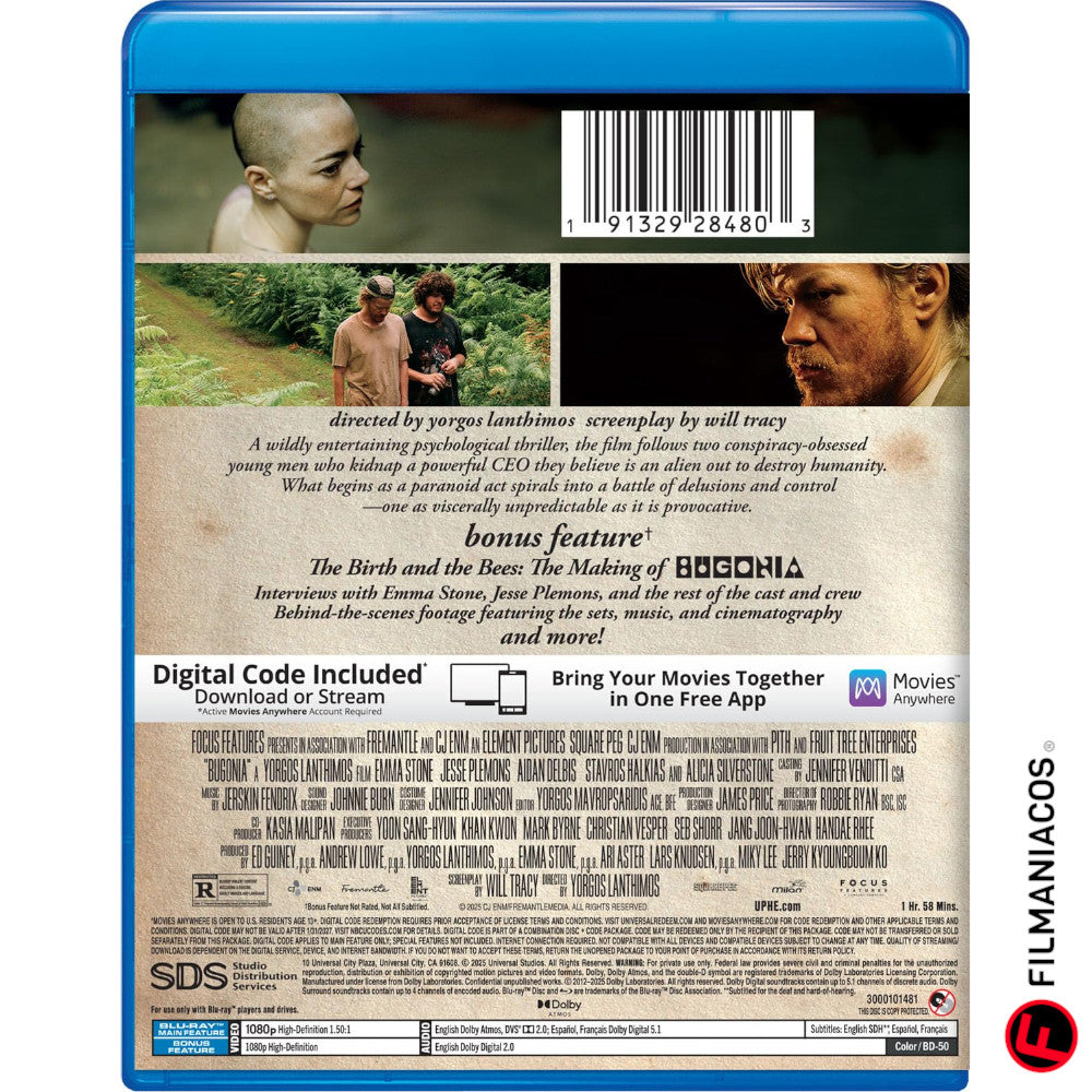 PRE-VENTA: Bugonia (2025) [Blu-ray]