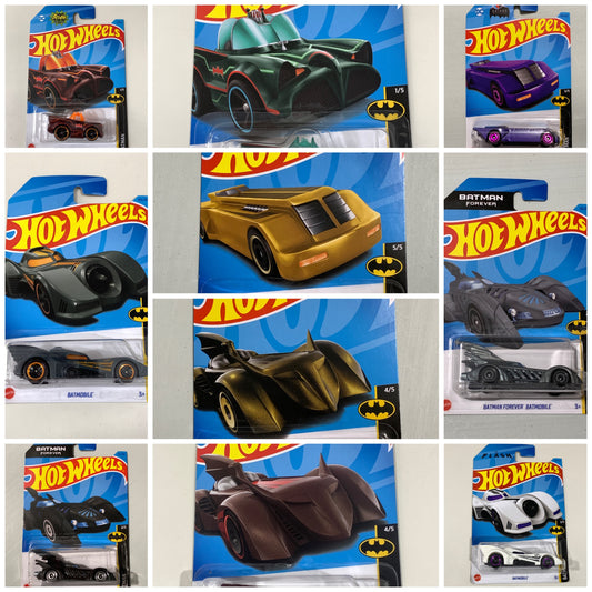 Batman Hot Wheels Batman Series Set Completo de 10 (2023)