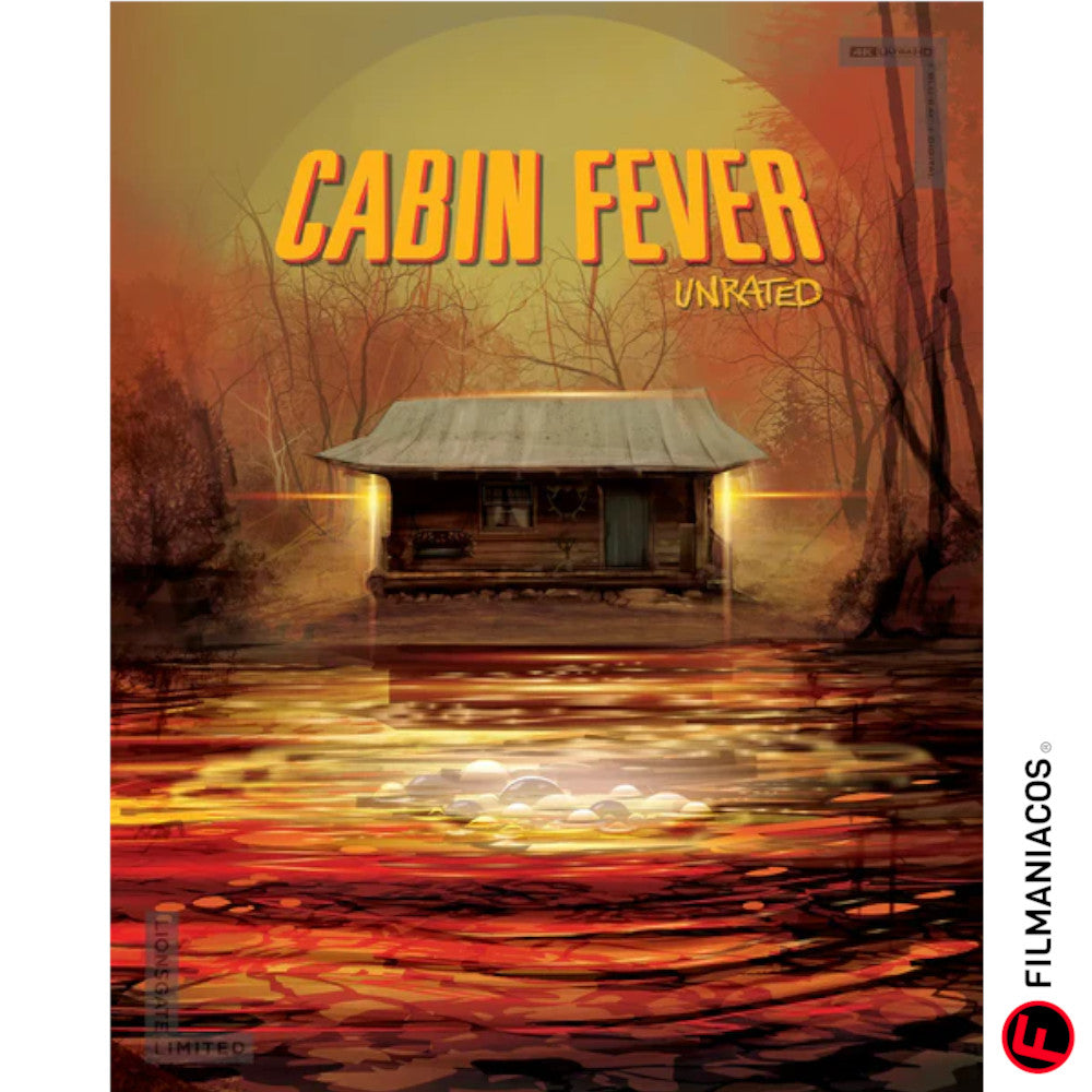 PRE-VENTA: Cabin Fever (2002) (Lionsgate Limited Steelbook) [4K Ultra HD + Blu-ray]