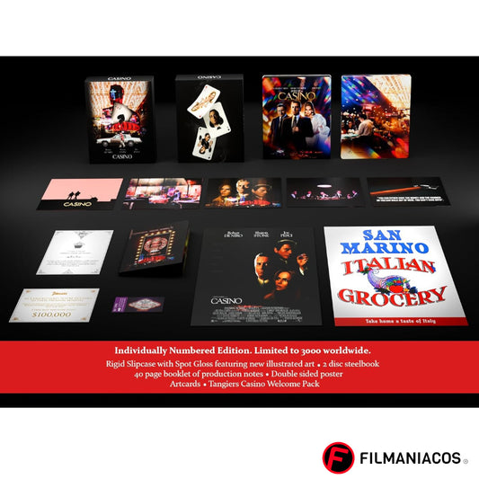 PRE-VENTA: Casino (1995) (Gift-Set con Steelbook) [4K Ultra HD + Blu-ray]