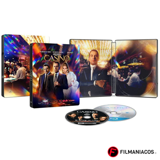 PRE-VENTA: Casino (1995) (30th Anniversary Steelbook) [4K Ultra HD + Blu-ray]