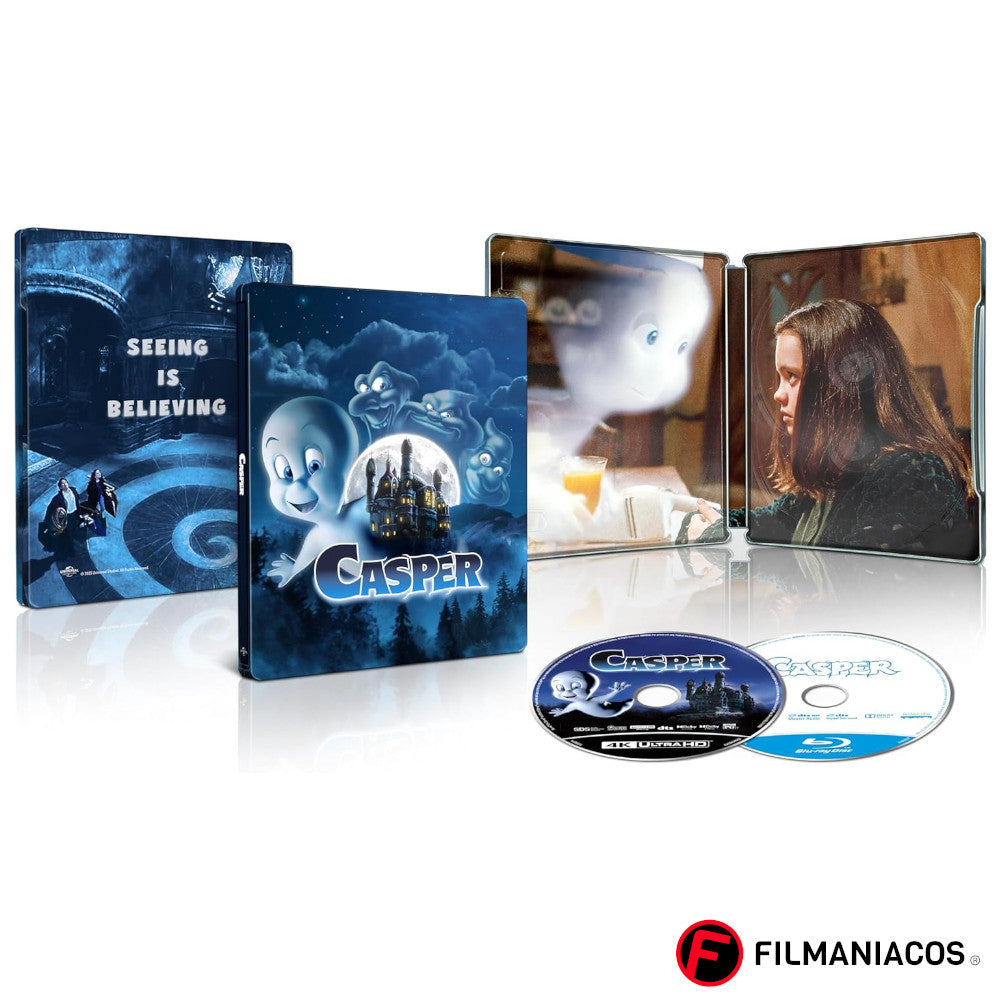 PRE-VENTA: Casper (1995) (Gift-Set / Steelbook) [4K Ultra HD + Blu-ray]