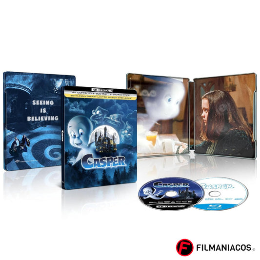 PRE-VENTA: Casper (1995) (Steelbook) [4K Ultra HD + Blu-ray]
