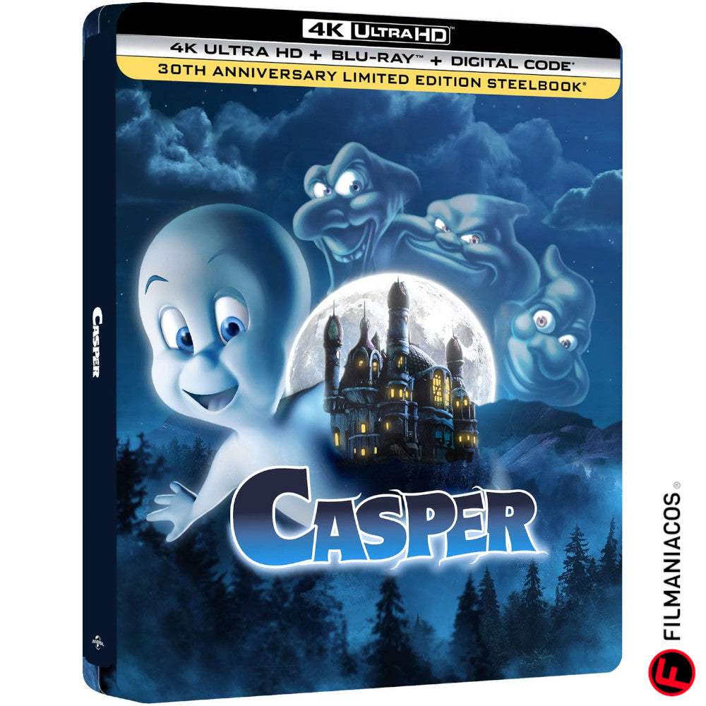 PRE-VENTA: Casper (1995) (Steelbook) [4K Ultra HD + Blu-ray]