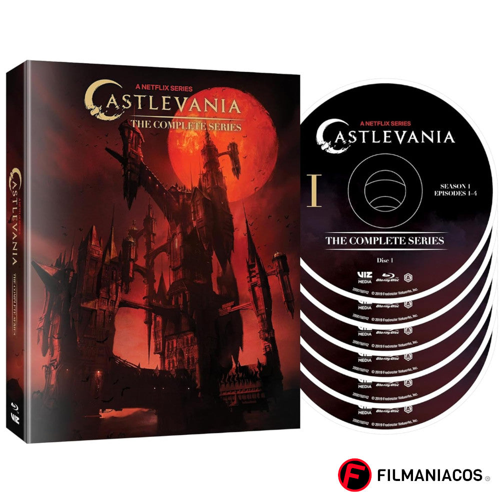 PRE-VENTA: Castlevania: The Complete Series (2017-2021) (Gift-Set Edición Limitada) [Blu-ray]