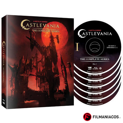 PRE-VENTA: Castlevania: The Complete Series (2017-2021) (Gift-Set Edición Limitada) [Blu-ray]