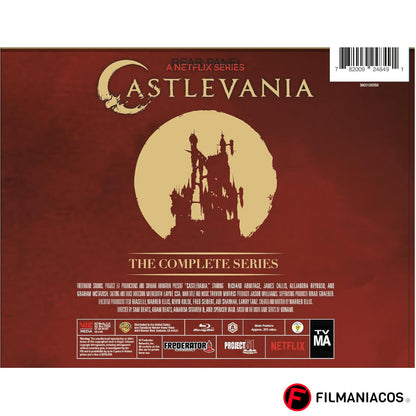 PRE-VENTA: Castlevania: The Complete Series (2017-2021) (Gift-Set Edición Limitada) [Blu-ray]