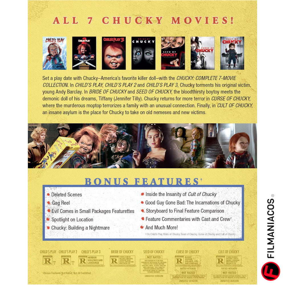 Chucky: 7-Movie Collection (1988-2017) [Blu-ray]