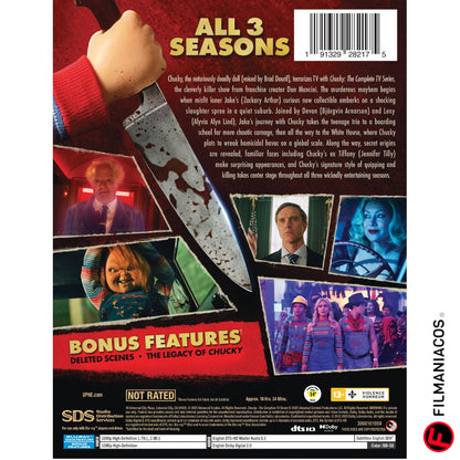 PRE-VENTA: Chucky: The Complete Series (2021-2024) (Steelbook) [Blu-ray]