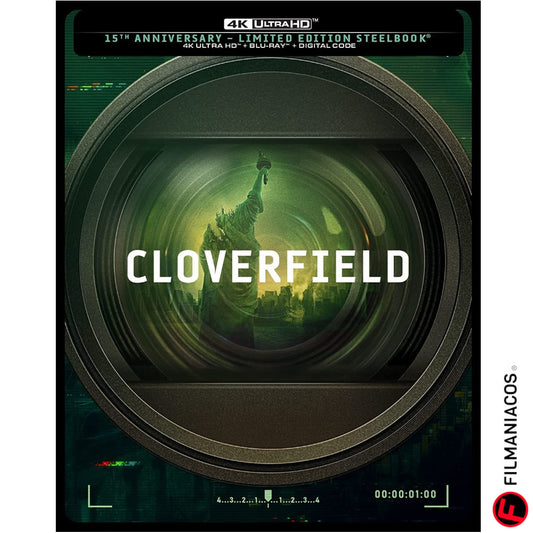 Cloverfield (2008) (15th Anniversary Limited Edition Steelbook) [4K Ultra HD + Blu-ray]