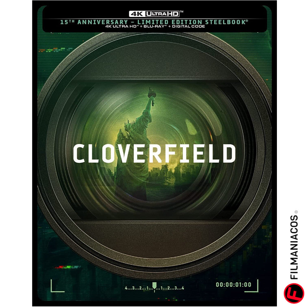 Cloverfield (2008) (15th Anniversary Limited Edition Steelbook) [4K Ultra HD + Blu-ray]