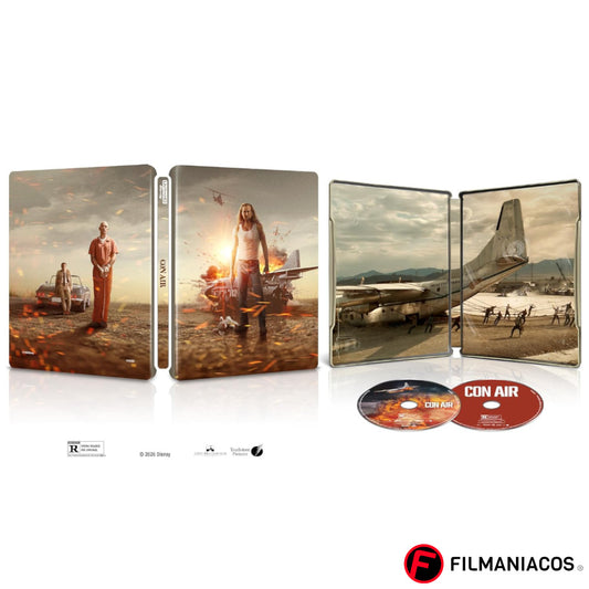 PRE-VENTA: Con Air (1997) (Steelbook) [4K Ultra HD + Blu-ray]