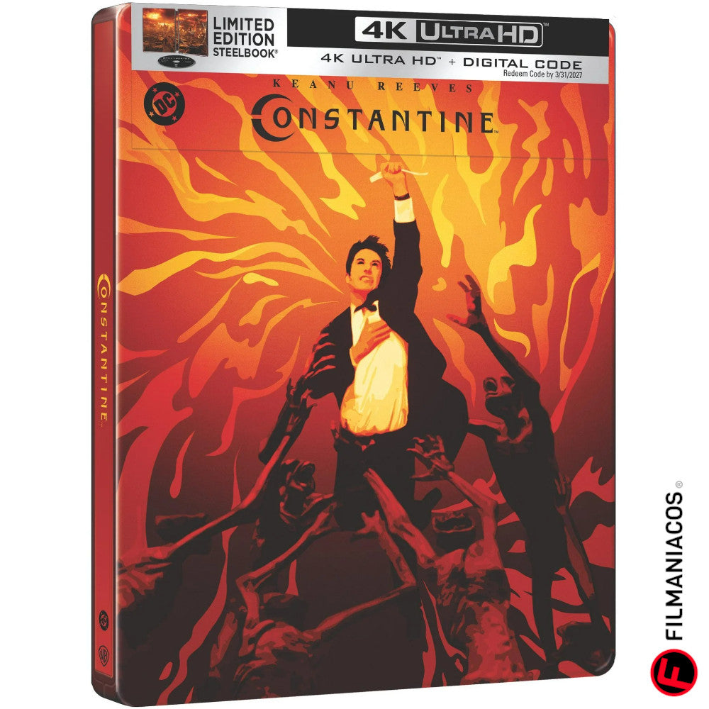 PRE-VENTA: Constantine (2005) (20th Anniversary Steelbook) [4K Ultra HD]