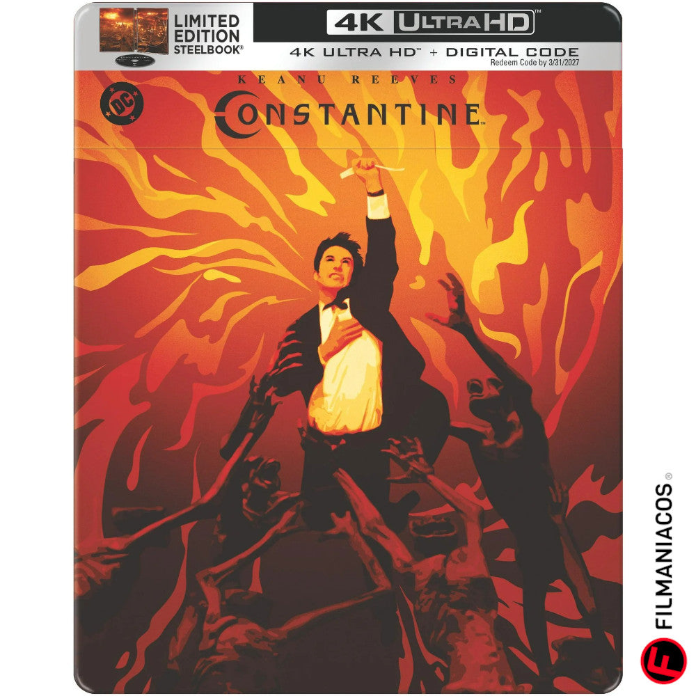 PRE-VENTA: Constantine (2005) (20th Anniversary Steelbook) [4K Ultra HD]