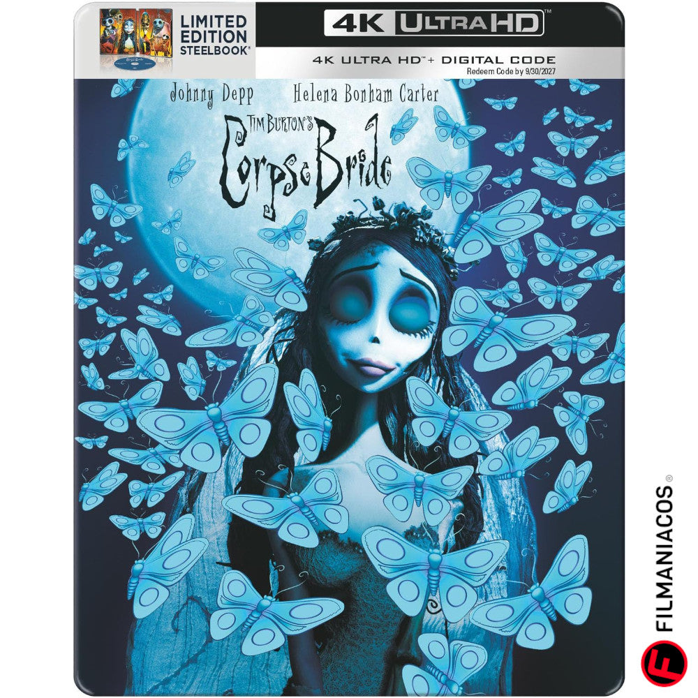 PRE-VENTA: Corpse Bride (2005) (Steelbook) [4K Ultra HD]