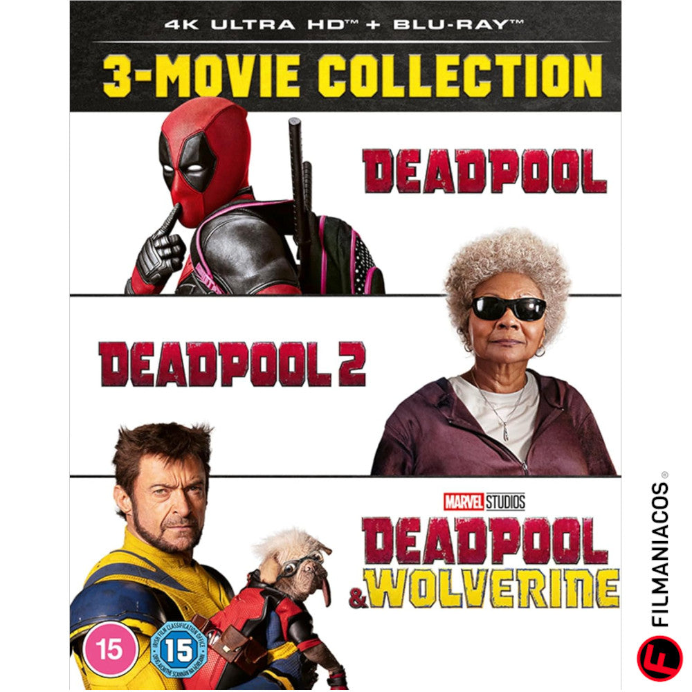 PRE-VENTA: Deadpool: 3-Movie Collection (2016-2024) [4K Ultra HD + Blu-ray]