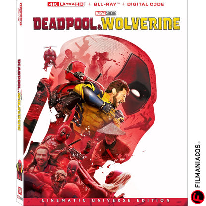 PRE-VENTA: Deadpool & Wolverine (2024) [4K Ultra HD + Blu-ray]