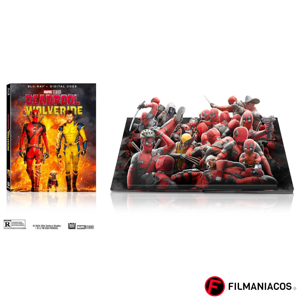 PRE-VENTA: Deadpool & Wolverine (2024) (Slipcover Pop-up) [Blu-ray]