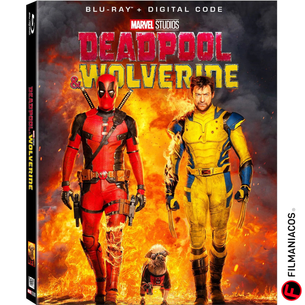 PEDIDO: Deadpool & Wolverine (2024) (Slipcover Pop-up) [Blu-ray]