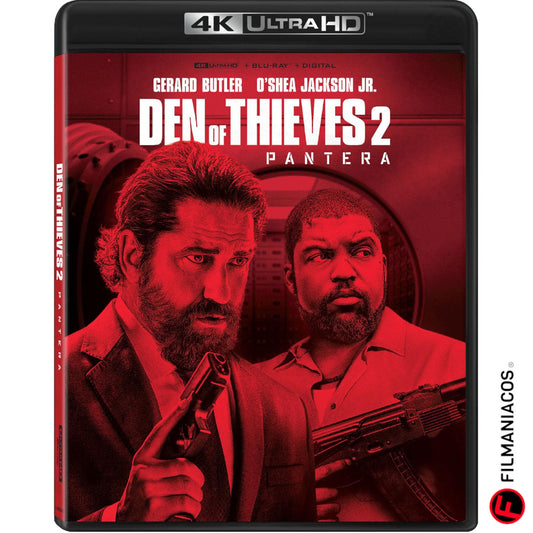 PRE-VENTA: Den of Thieves 2: Pantera (2025) [4K Ultra HD + Blu-ray]