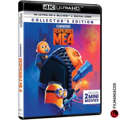 PRE-VENTA: Despicable Me 4 (2024) [4K Ultra HD + Blu-ray]