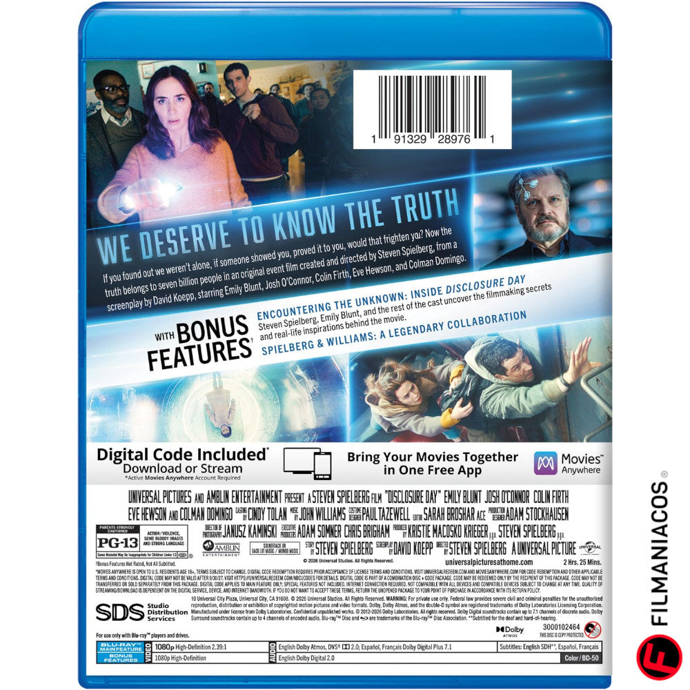 PRE-VENTA: Disclosure Day (2026) [Blu-ray]