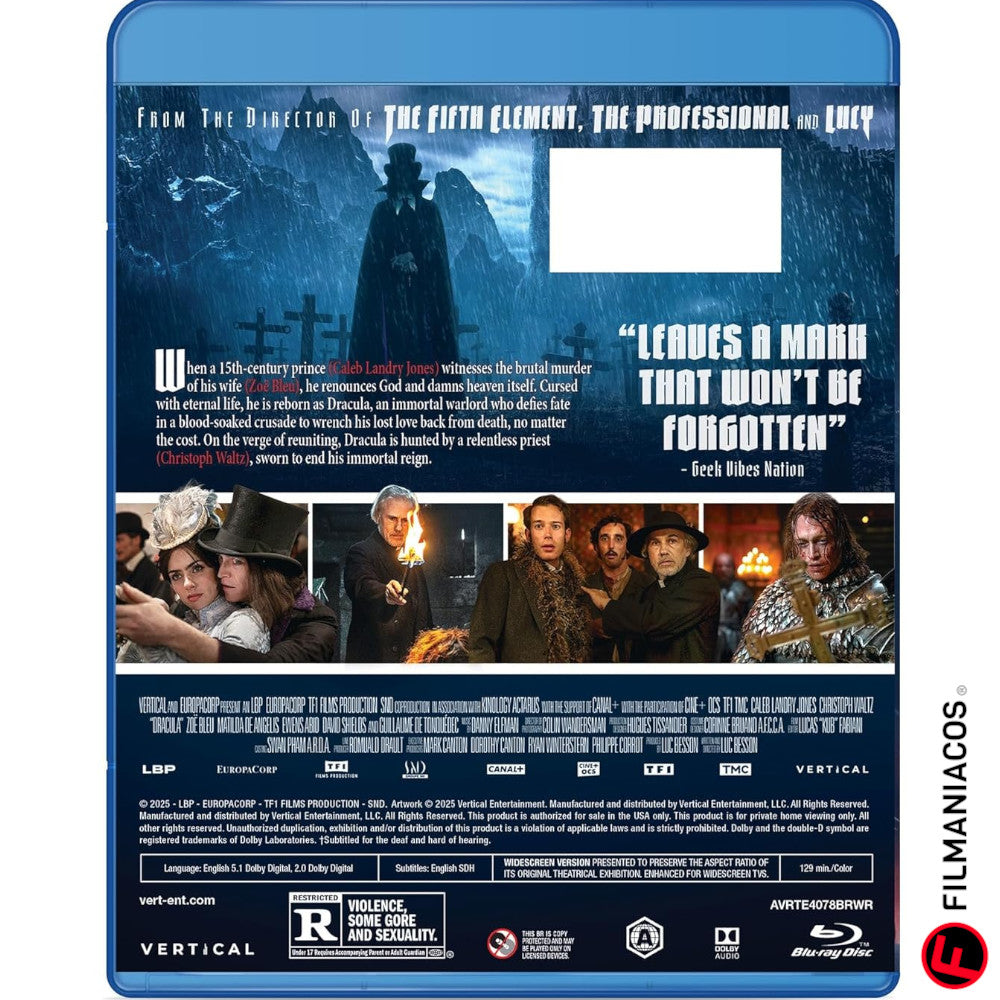 PRE-VENTA: Dracula (2025) [Blu-ray]