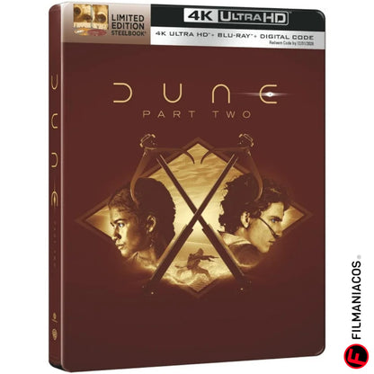 PRE-VENTA: Dune: Part Two (2024) (Steelbook) [4K Ultra HD + Blu-ray]