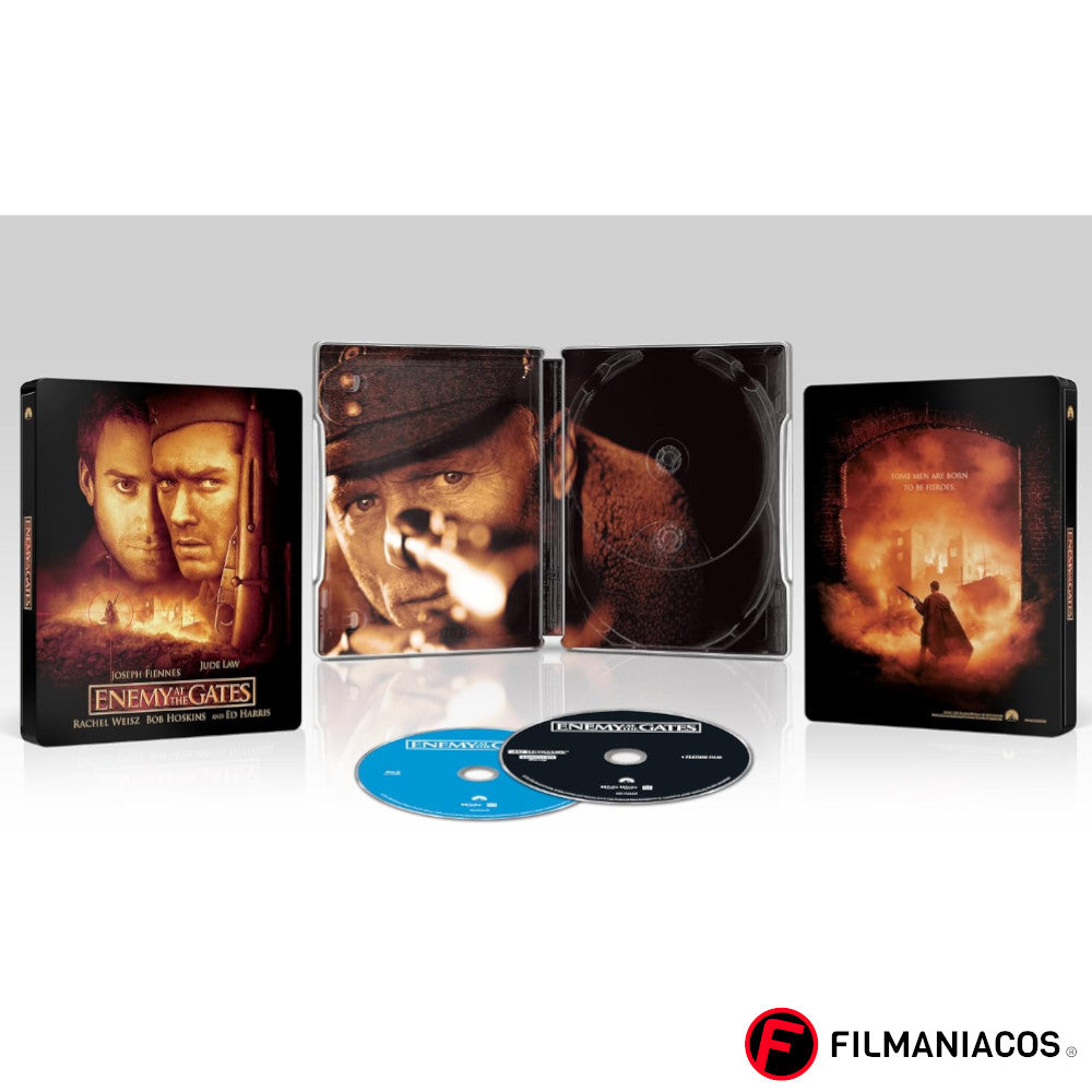 PRE-VENTA: Enemy at the Gates (2001) (25th Anniversary Steelbook) [4K Ultra HD + Blu-ray]